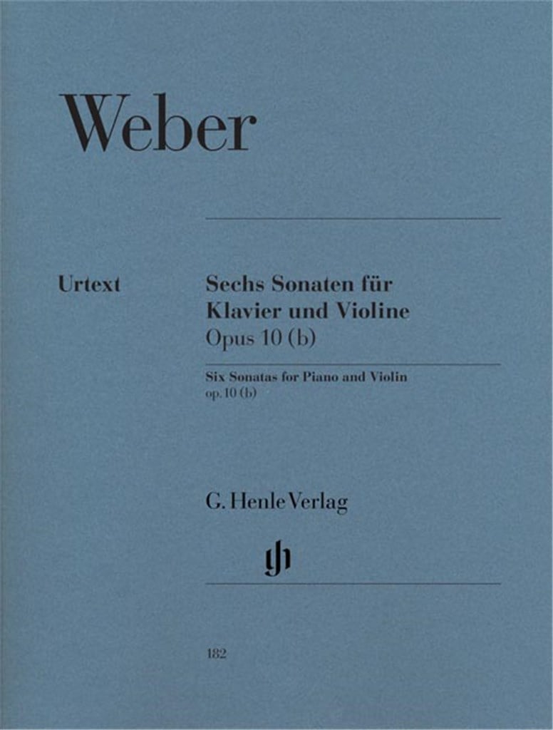 6 Sonaten für Klavier und Violine op. 10 (b)